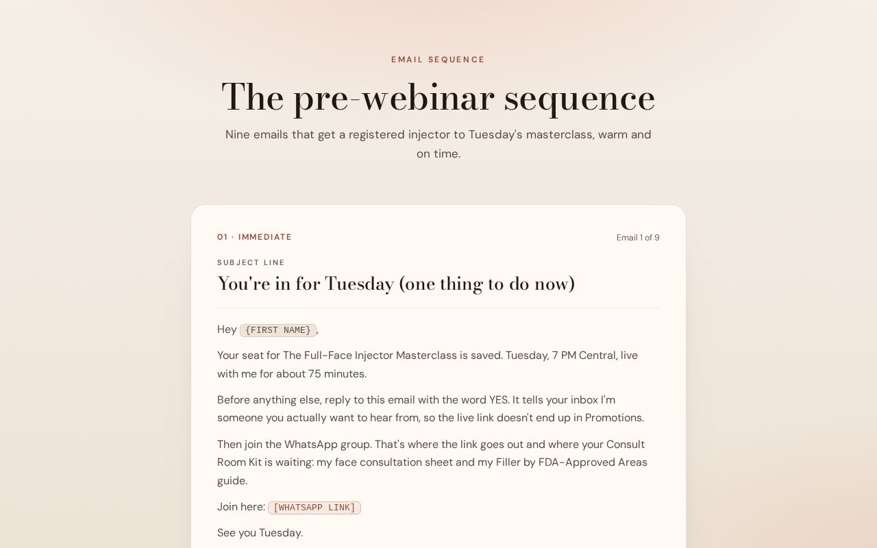 Pre-webinar preview