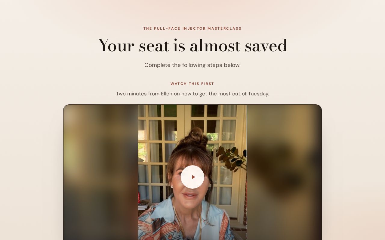 Thank-you page preview